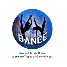 Dance Acrylic Button