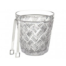 07. Marquis by Waterford Versa Ice Bucket with tongs