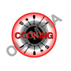 Cooking Acrylic Button