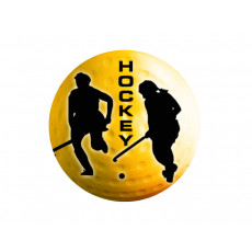 Hockey Acrylic Button