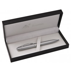 02. Bossman Matt Silver Pen, Gift Boxed