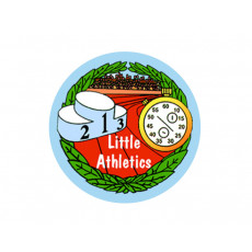 Little Athletics Acrylic Button