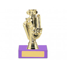 06. Drama Figure, Olympia Purple Base Trophy
