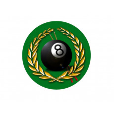 Snooker Acrylic Button