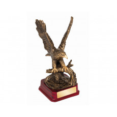 14. Eagle Figure on Rosewood Base Trophy