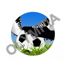 Soccer Acrylic Button