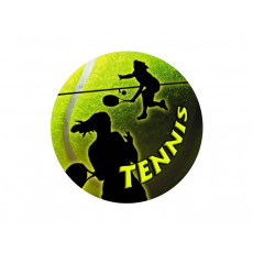Tennis Acrylic Button