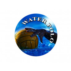 Water Polo Acrylic Button