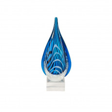 Coloured Glass Sculpture, Prize Blue