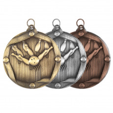 Tenpin Sculptured Medal
