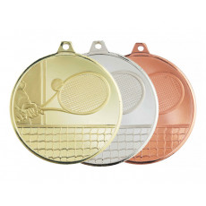 Tennis Glacier Frosted Medal