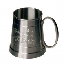 Charles Pewter Tankard, 580mls with Happy 18th Birthday