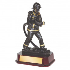 Fireman Trophy, With Hose
