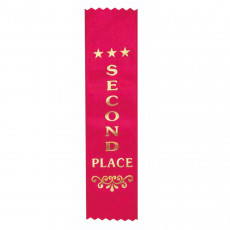 Second Place Award Ribbon
