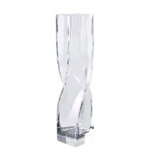 Visla 'Twisted' Glass Vase, 250mm