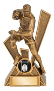 Rugby Sports Event Trophy Design