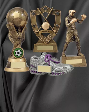 Custom sports trophies