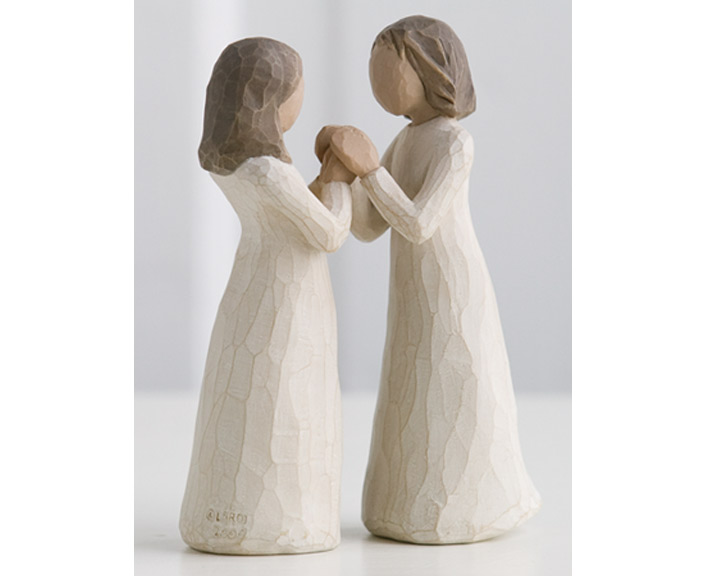 08. Willow Tree Sisters By Heart Ornament