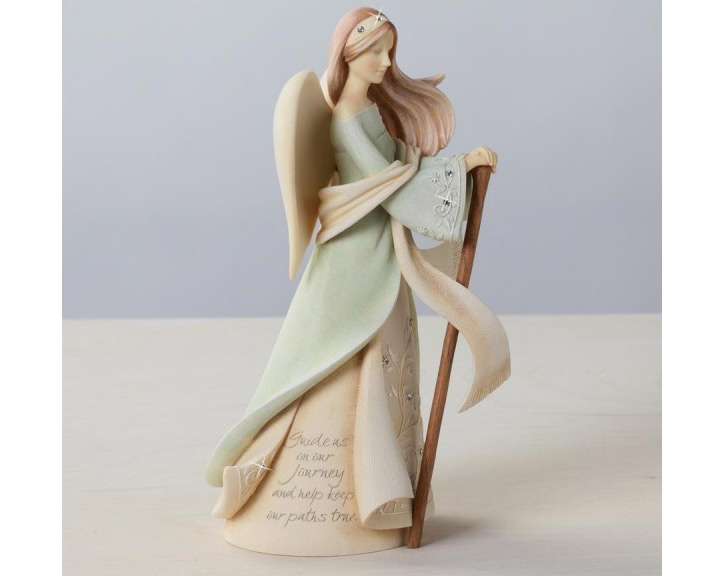 01. Guardian Angel 'Journey' Figurine - Foundations by Enesco