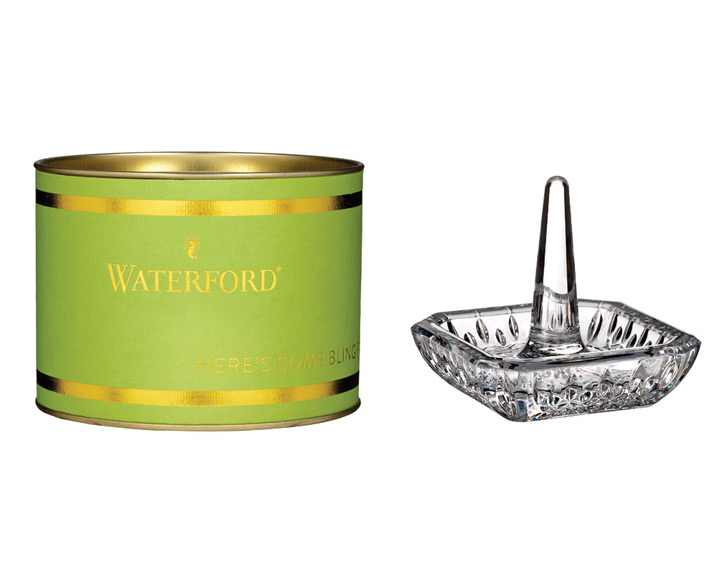 01. Waterford Crystal Giftology Lismore Square Ringholder
