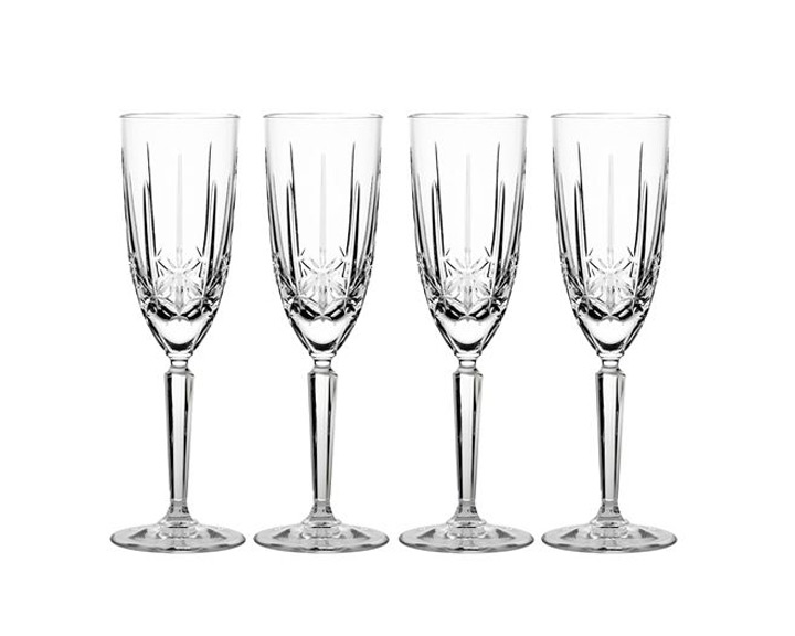 14. Marquis by Waterford "Sparkle" Champagne Flute, Set of 4