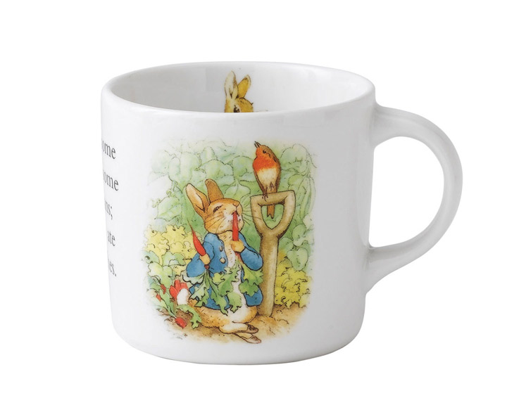 13. Wedgwood Peter Rabbit Classic 1 Handled Mug