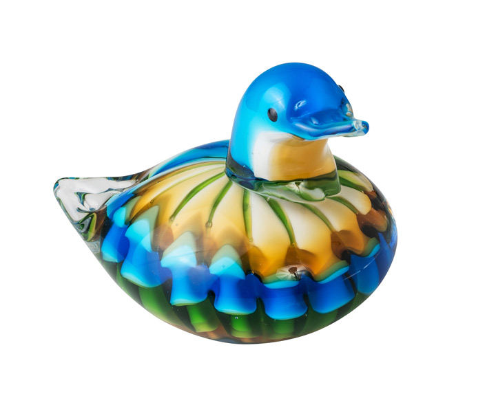 47. Zibo - Coloured Glass Duck
