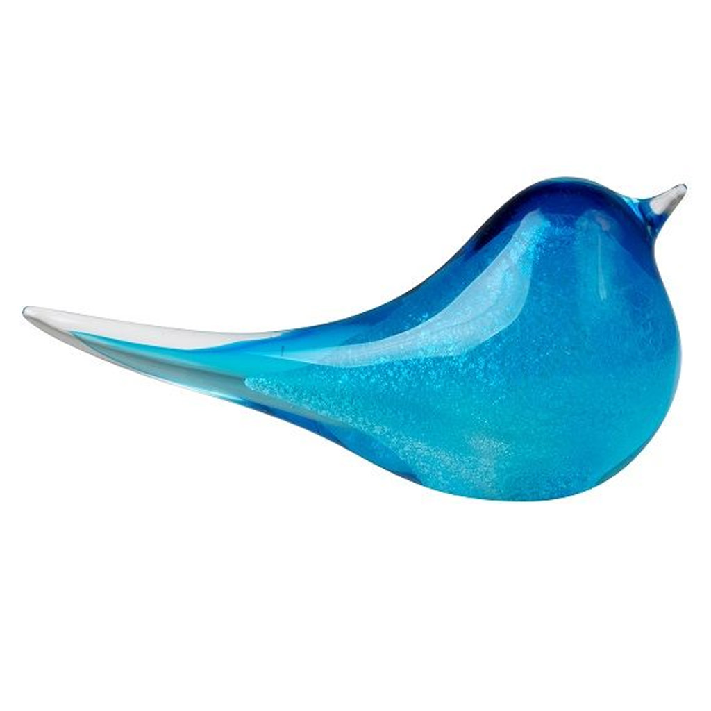 08. Coloured Glass Blue Wren