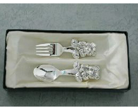 03. Cutlery, Cuddly Bear Spoon & Fork