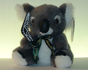 01. Koala Plush with Boomerang, 16cm