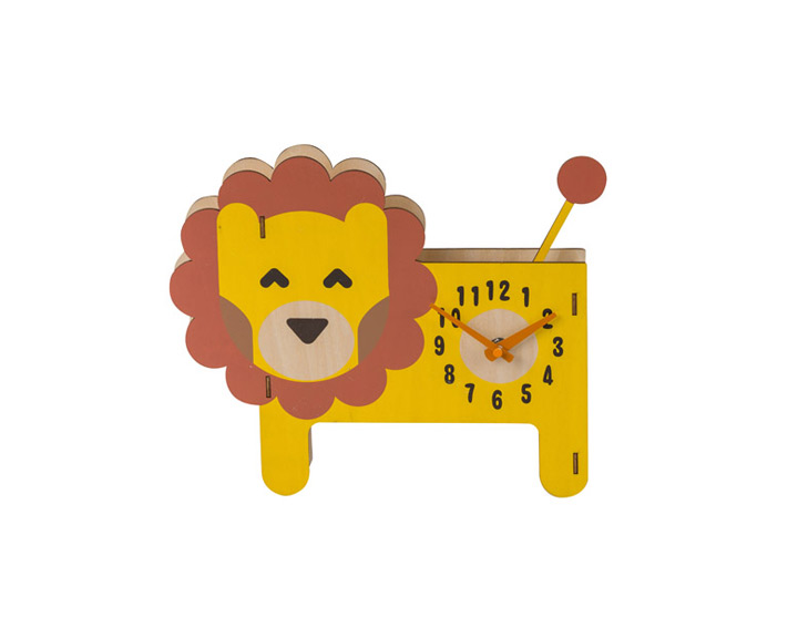 02. Clock Lion