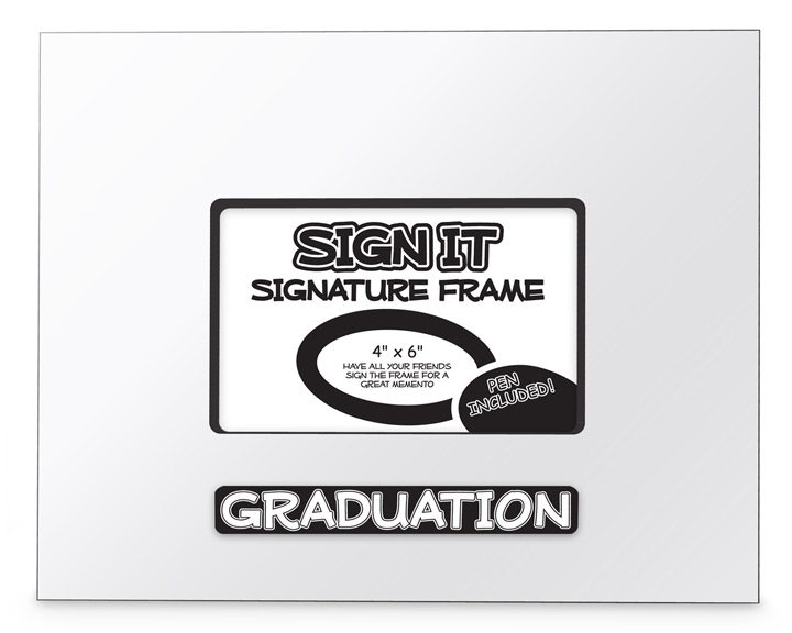 05. 'Graduation' Signature Frame, 6x4"