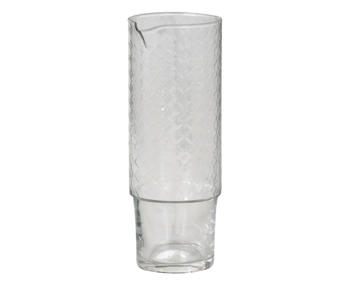 06. Etna Glassware - Column Pitcher, Clear