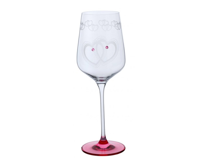 01. Dartington From Me To You "For Love" Wine Glass
