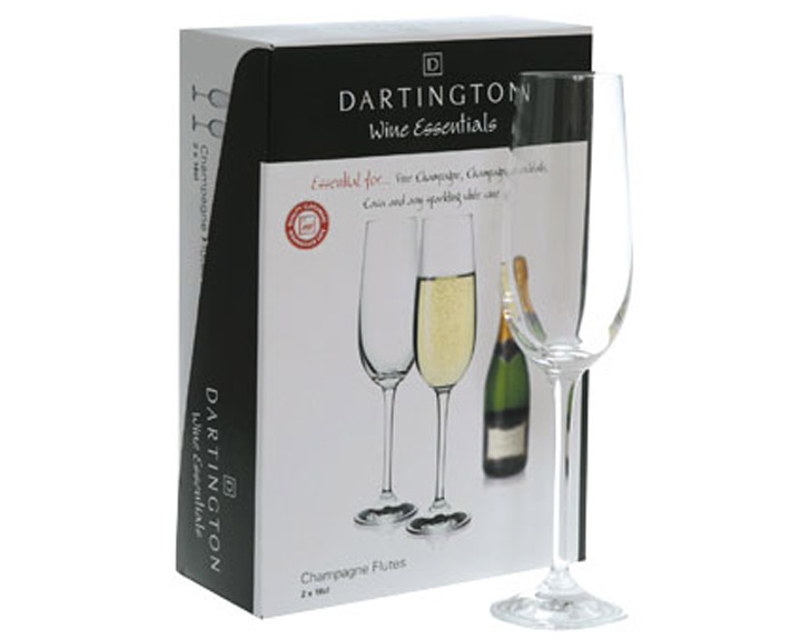 02. Dartington Crystal \'Wine Essentials\' Champagne Flutes, Set o